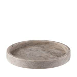 SINNERUP Marble round bakke (BEIGE, ONESIZE)