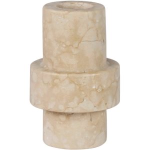 Mette Ditmer Marble lysestage - large - sand