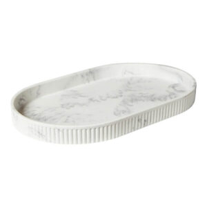 Da'core Bakke oval Polyresin marmor