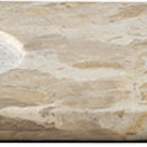 Dekorationsbakke Kristina Dam Marble Bottle Tray marmor beige 14x26 cm