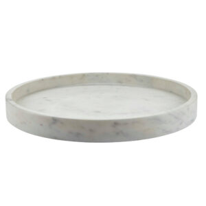 Marmor bakke - Ø: 30,5 cm.