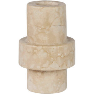 Mette Ditmer Marble lysestage - large - sand
