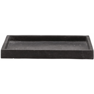 Hammam bakke i marmor H3 x B35 x D15 cm - Mørkegrå marmor