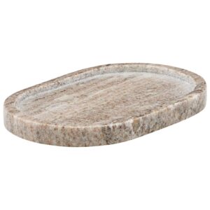 Meraki Marble Tray 19,5 x 12,5 x 2 cm - Beige