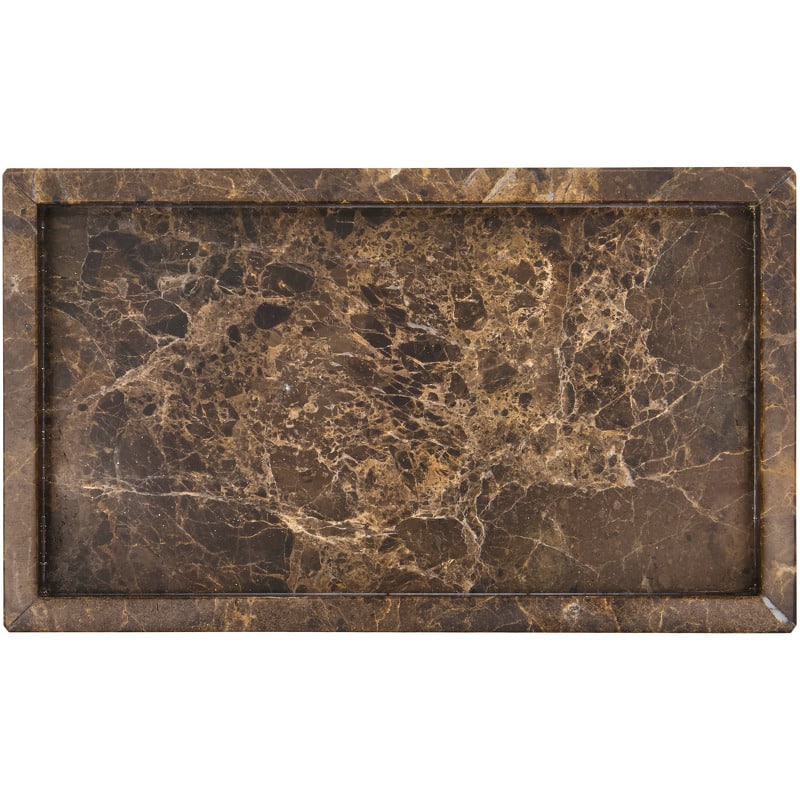 House Doctor Able Deco Tray - Brown