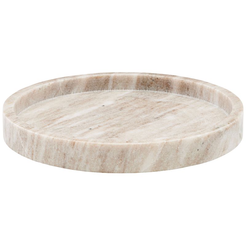 Meraki Marble Tray 3 x 25 cm - Beige